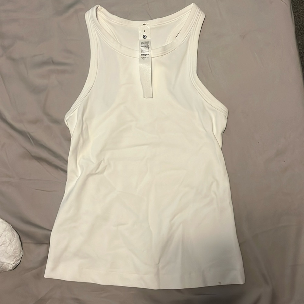 Lululemon waist-length racerback tank